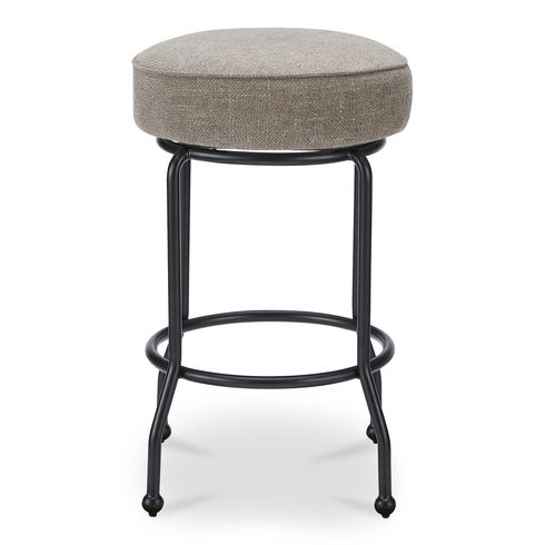 Kelsey Swivel Counter Stool Light Brown