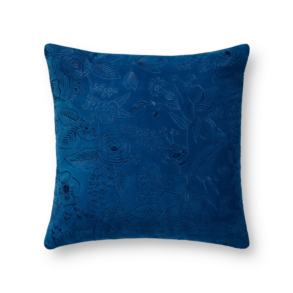 Rifle Paper Co. x Loloi Collette Pillow, Decorative Pillow, 18" length x 18" width View 1