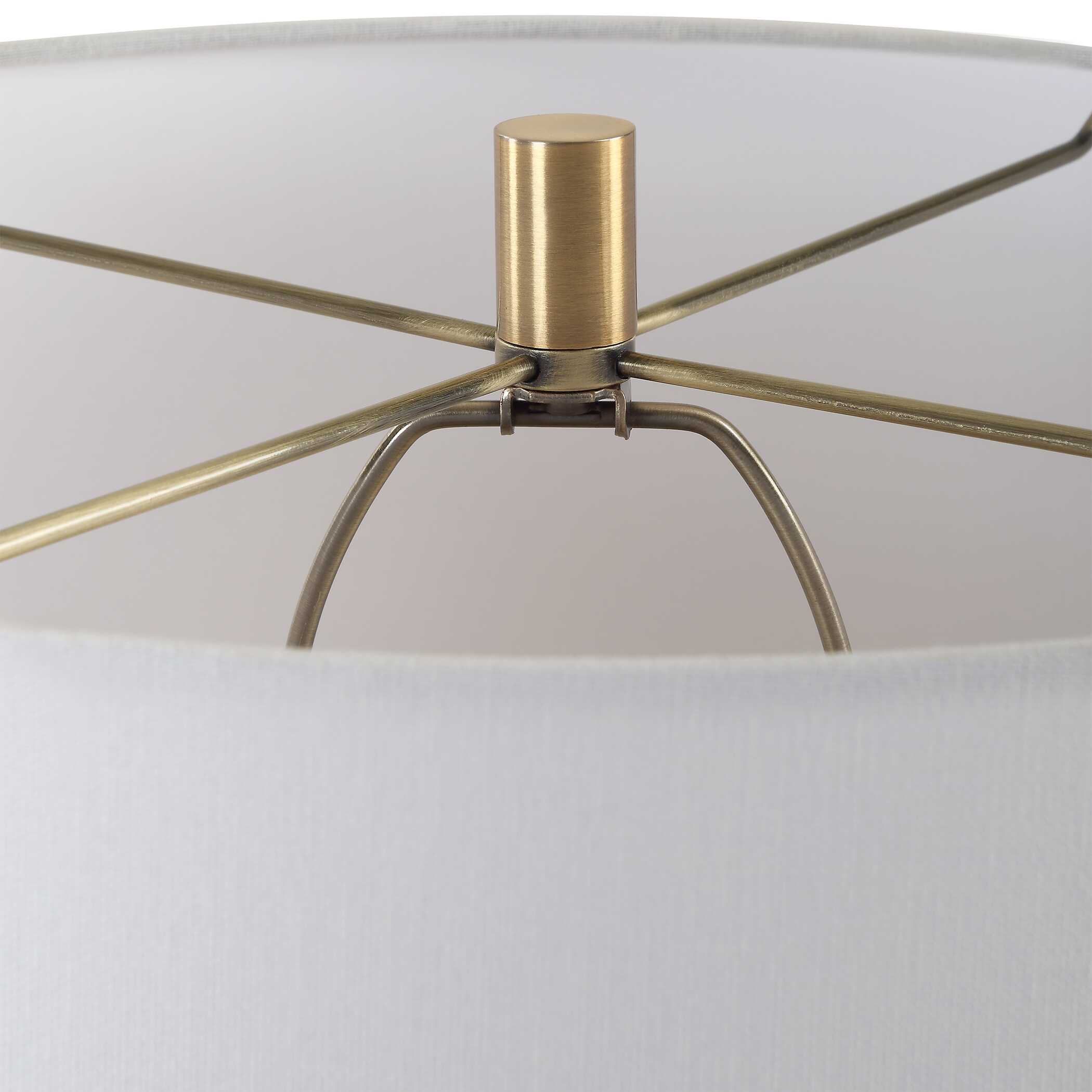 Nocturnal Black Table Lamp large image 