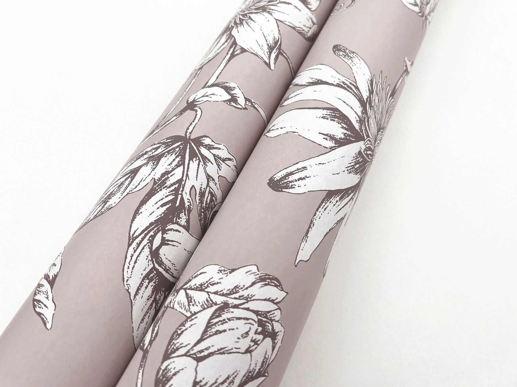 Passion Flower Toile Orchid Wallpaper, by York Wall, 27' length x 2'3" width x 0.02" depth View 5