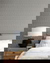 Love Triangles Grey Metallic Peel & Stick Wallpaper, by York Wall, 20' length x 1'8.5" width x 0.02" depth thumbnail 3