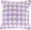 Houndstooth Accent Pillow, Decorative Pillow by Surya, 20" length x 20" width thumbnail