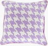 Houndstooth Accent Pillow, Decorative Pillow by Surya, 22" length x 22" width thumbnail