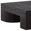 Juna Coffee Table Dark Brown, by Dovetail, 47.24" width x 16.1" height x 47.24" depth thumbnail 3