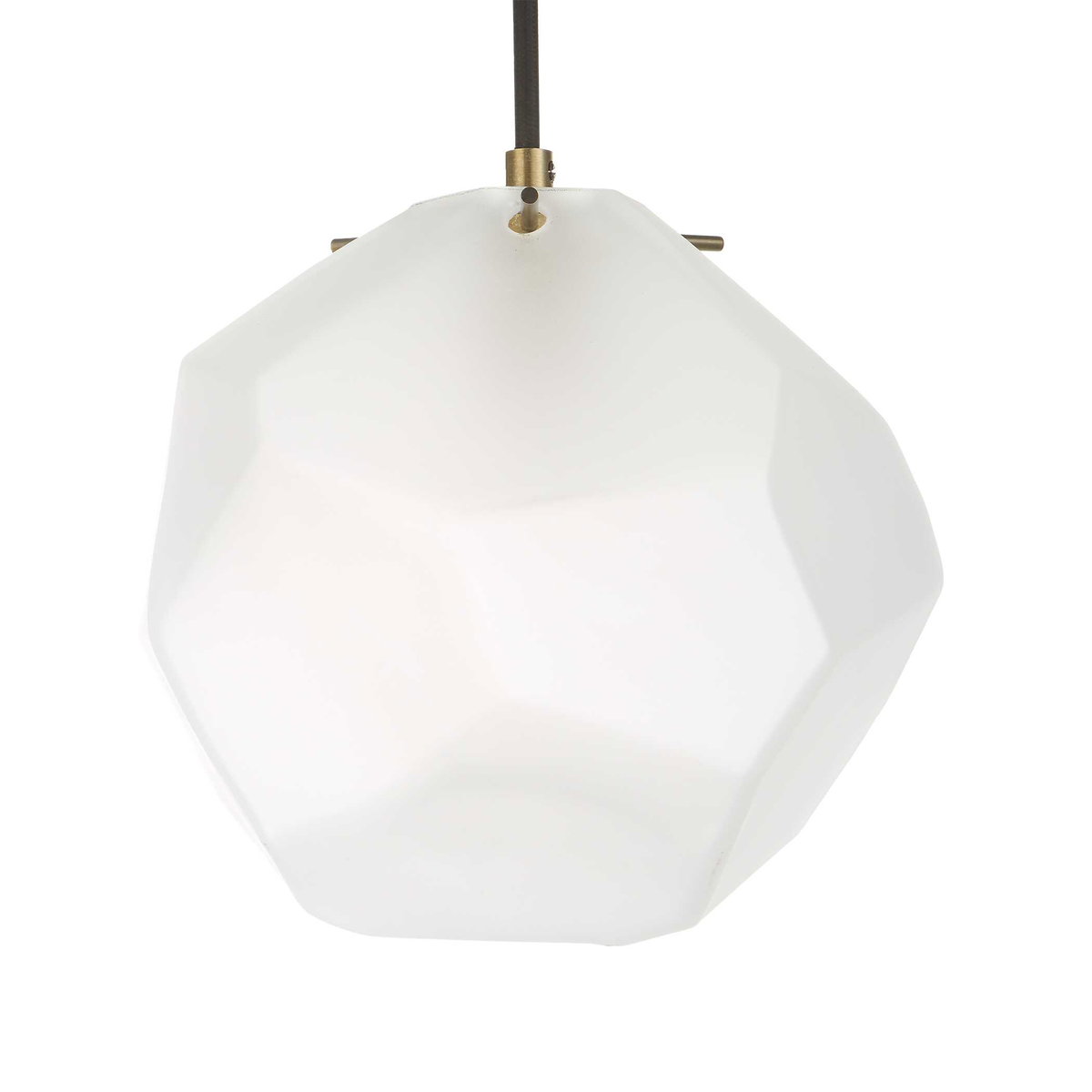 Geodesic 1 Light Mini Pendant, by Uttermost, 8.25" width x 8.25" height x 8" diameter x 6.87" depth View 7