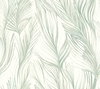 Peaceful Plume Light Blue Wallpaper, by York Wall, 27' length x 2'3" width x 0.02" depth thumbnail