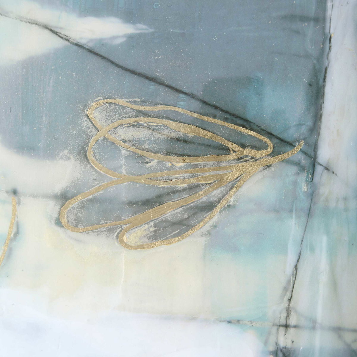 Gilded Whimsy Abstract Prints Set/2, by Uttermost, 2'6.5" width x 3'0.5" height x 1.25" depth View 6