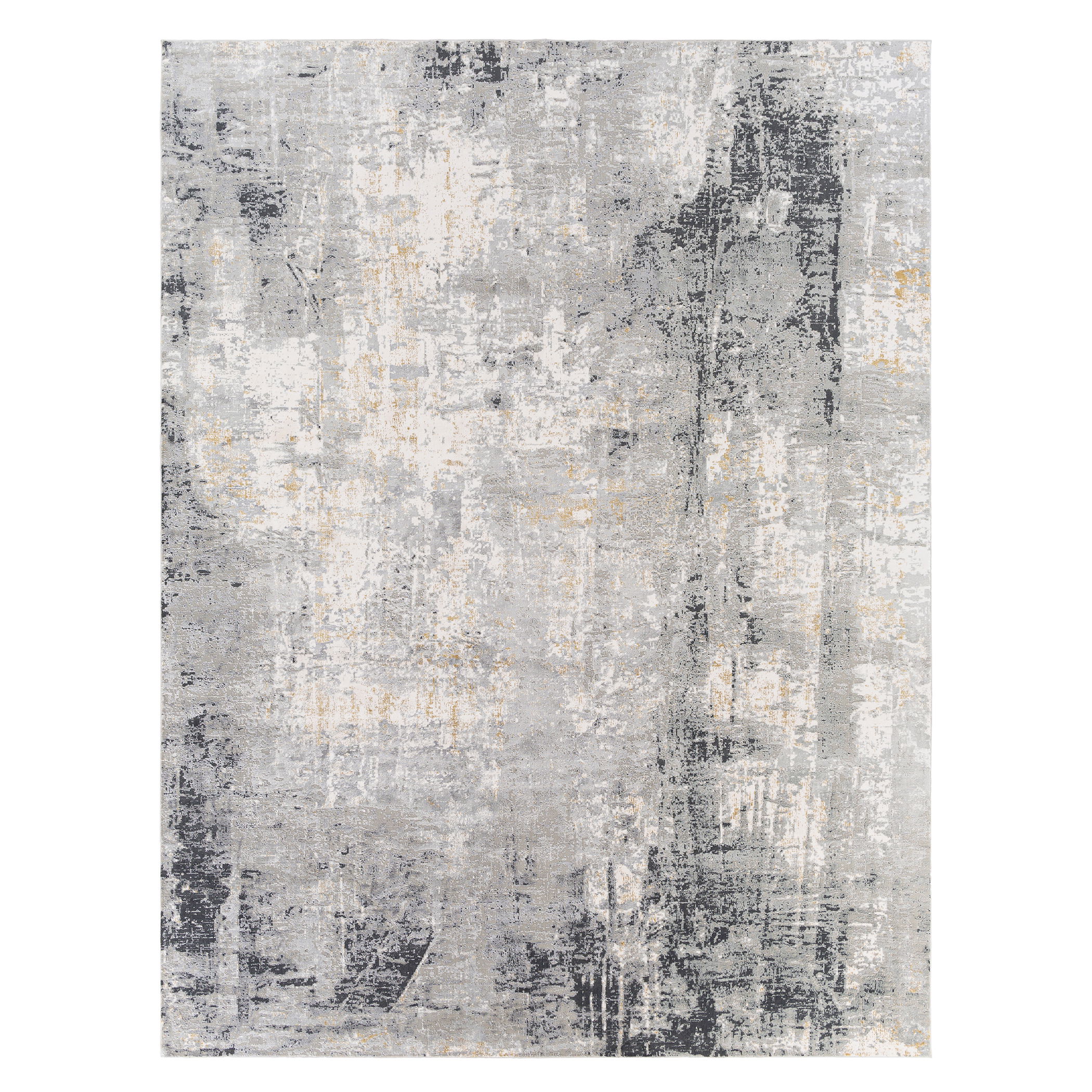 Paoli Gray Abstract 9 X 12 Rug large image 