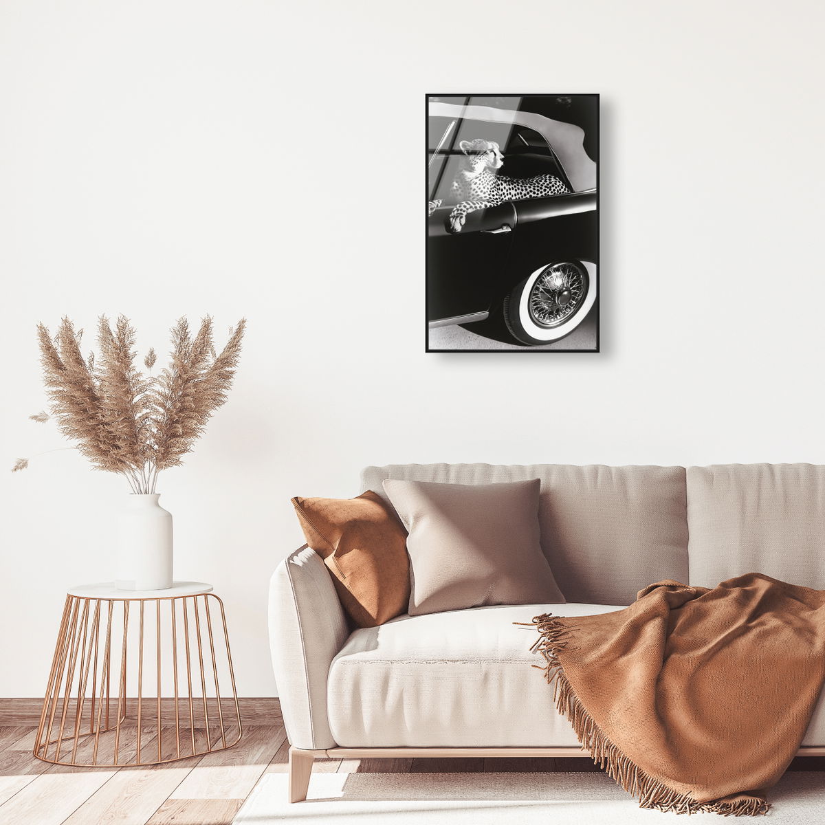 Convertible Feline I (No Embellishment), Art by Oliver Gal,  24x36 View 3