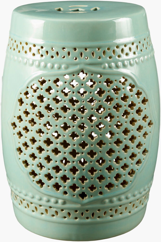 Auburndale Garden Stool, Outdoor Furniture by Surya, 1'1" width x 1'5" height