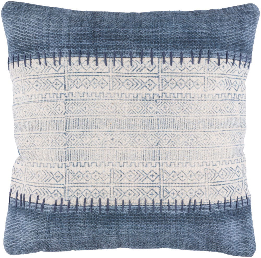 Lola Accent Pillow Down, Decorative Pillow by Surya, 18" length x 18" width