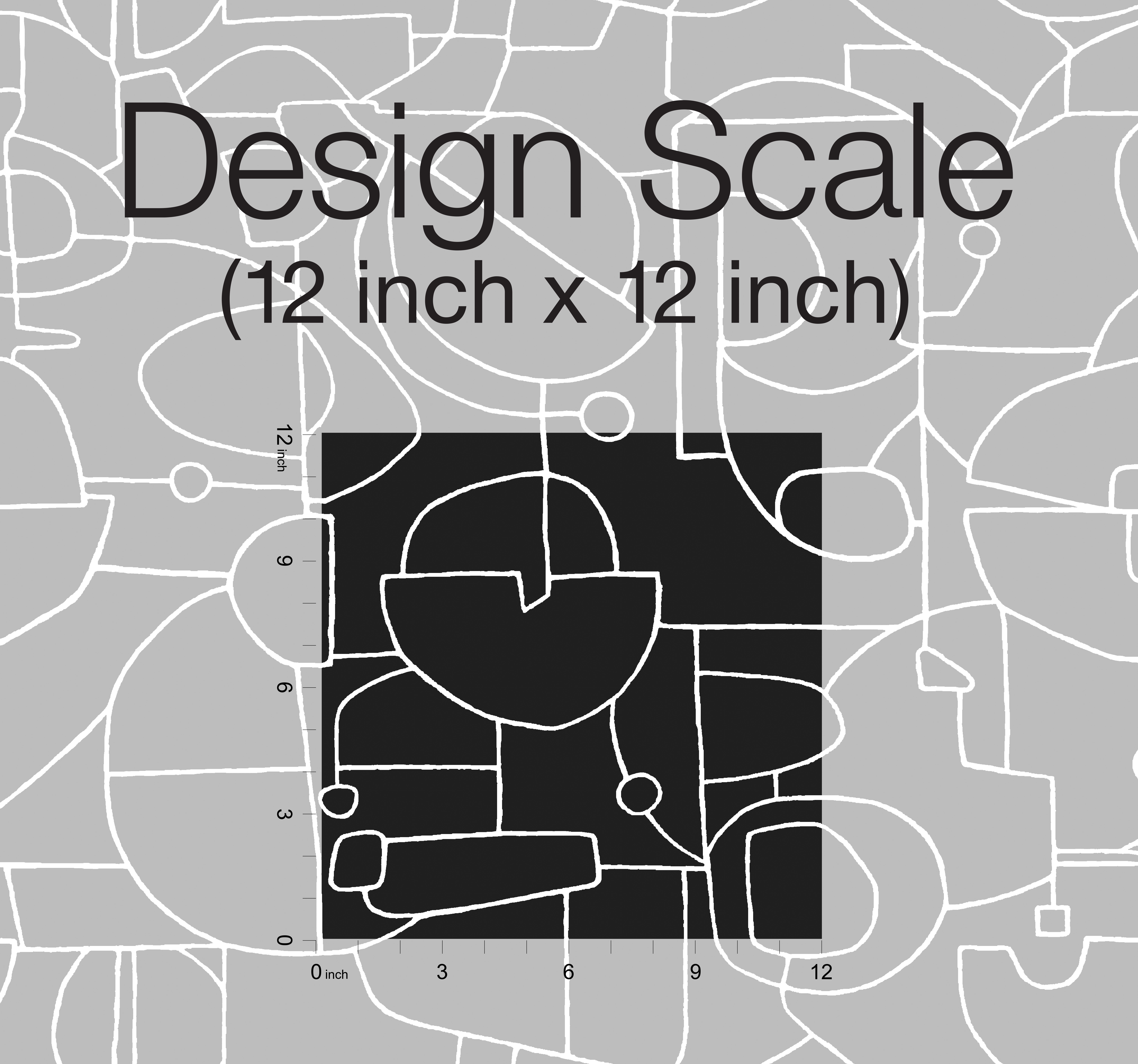 Robotics Black Peel & Stick Wallpaper, by York Wall, 20' length x 2'3" width x 0.02" depth View 3