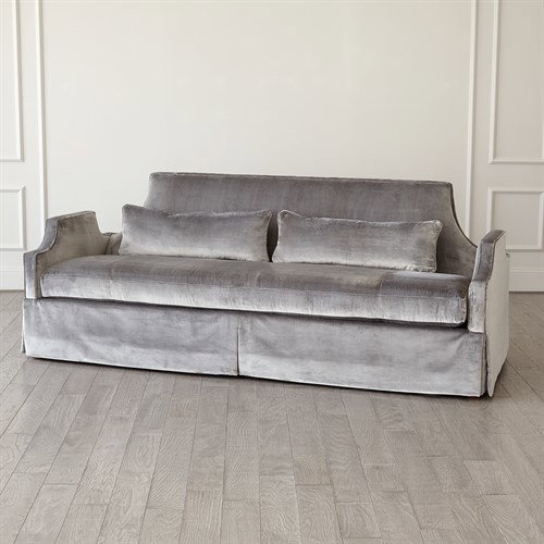 Diana Skirted SofaCOM, Seating by Global Views, 90" width x 35" height View 3