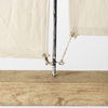 Tartane Large 22L x 2W Brown/Cream Nautical Inspired Sailboat thumbnail 7
