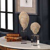 Oyster Shell Sculptures Set/2, Figurines & Statue by Uttermost, 5.25" width x 15.25" height x 3.12" depth thumbnail 8