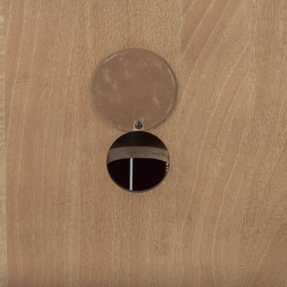 Grier 36' Light Brown Wood with Cane 2 Door Accent Cabinet, Cabinets & Chest by Mercana, 36" length x 18.75" width x 31" height View 13