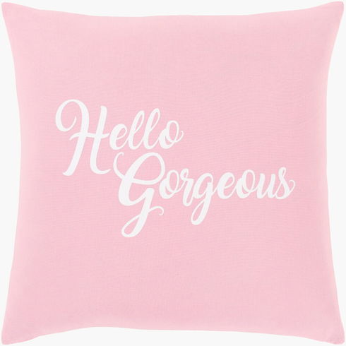 Typography Accent Pillow