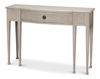 Madora Bungalow Console Table, Grey, by Sarreid, 48" length x 15" width x 33" height thumbnail 1