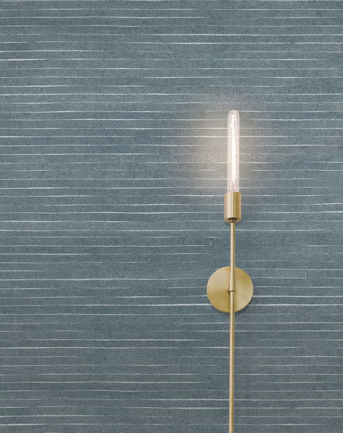 Handcrafted Shimmering Paper Denim Wallpaper