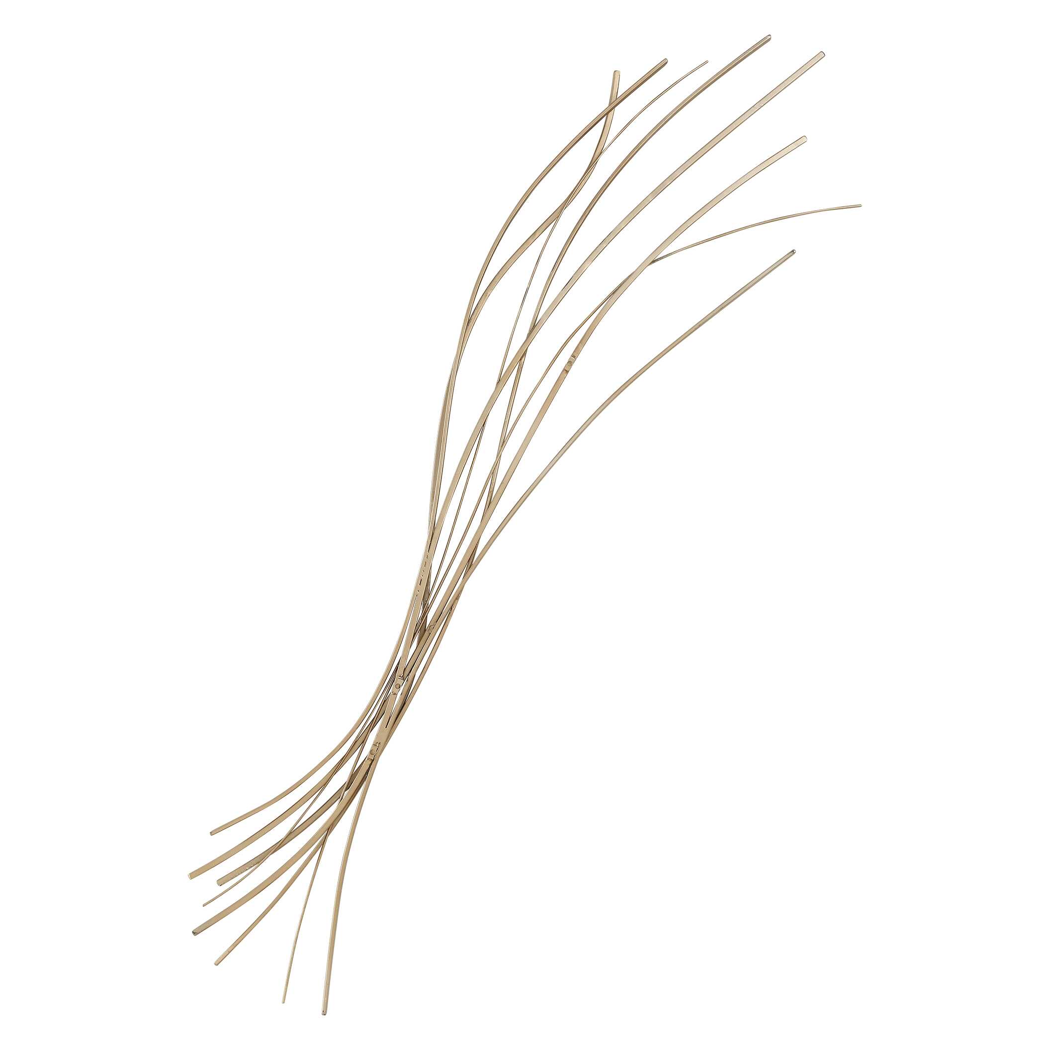 Frequencies Metal Wall Decor, Sculptural Wall Art by Uttermost, 52.62" width x 13" height x 1.25" depth View 7