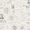 Marvels Heroes Schematics Cream Wallpaper thumbnail 0