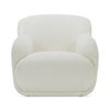 Stevie Lounge Chair Cream, Accent Chair by Moe's Home, 35" width x 32.3" height x 34.25" depth thumbnail 1