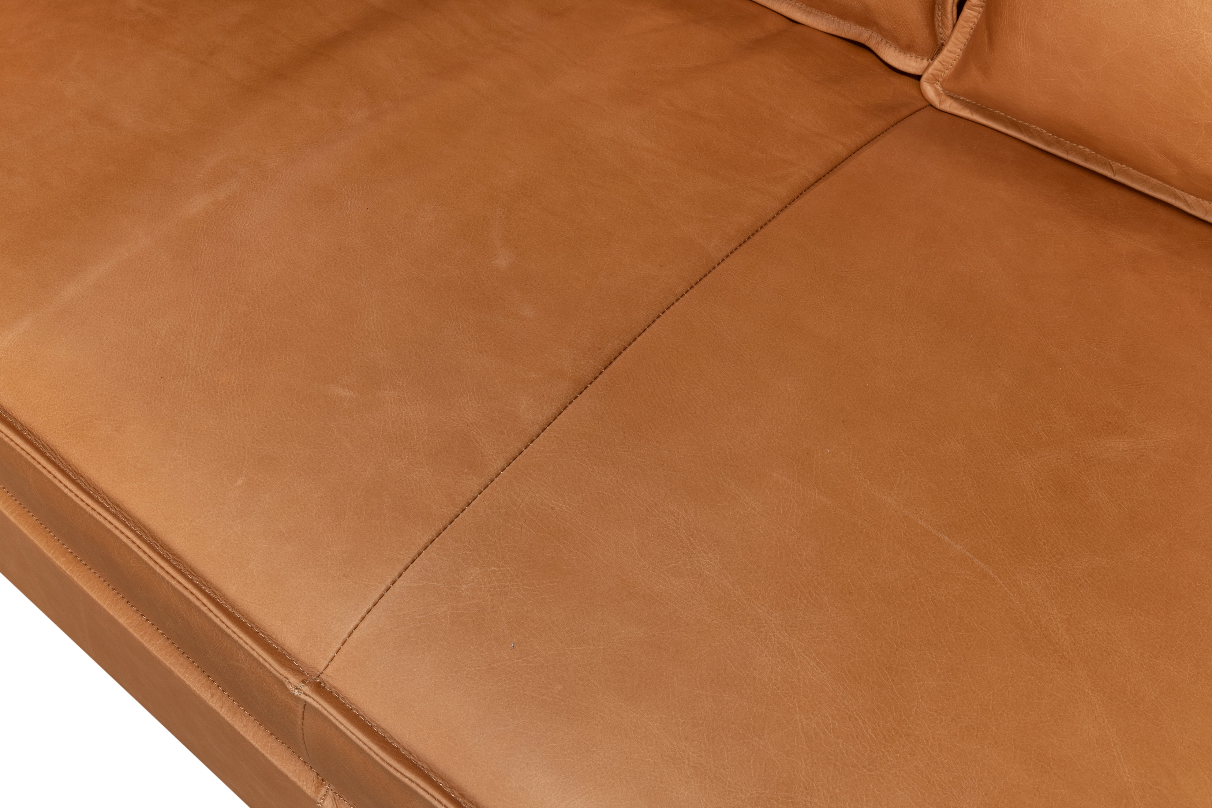 Esprit Leather Sofa, Sofas & Sectional by Sarreid, 74" length x 33" width x 32" height View 8