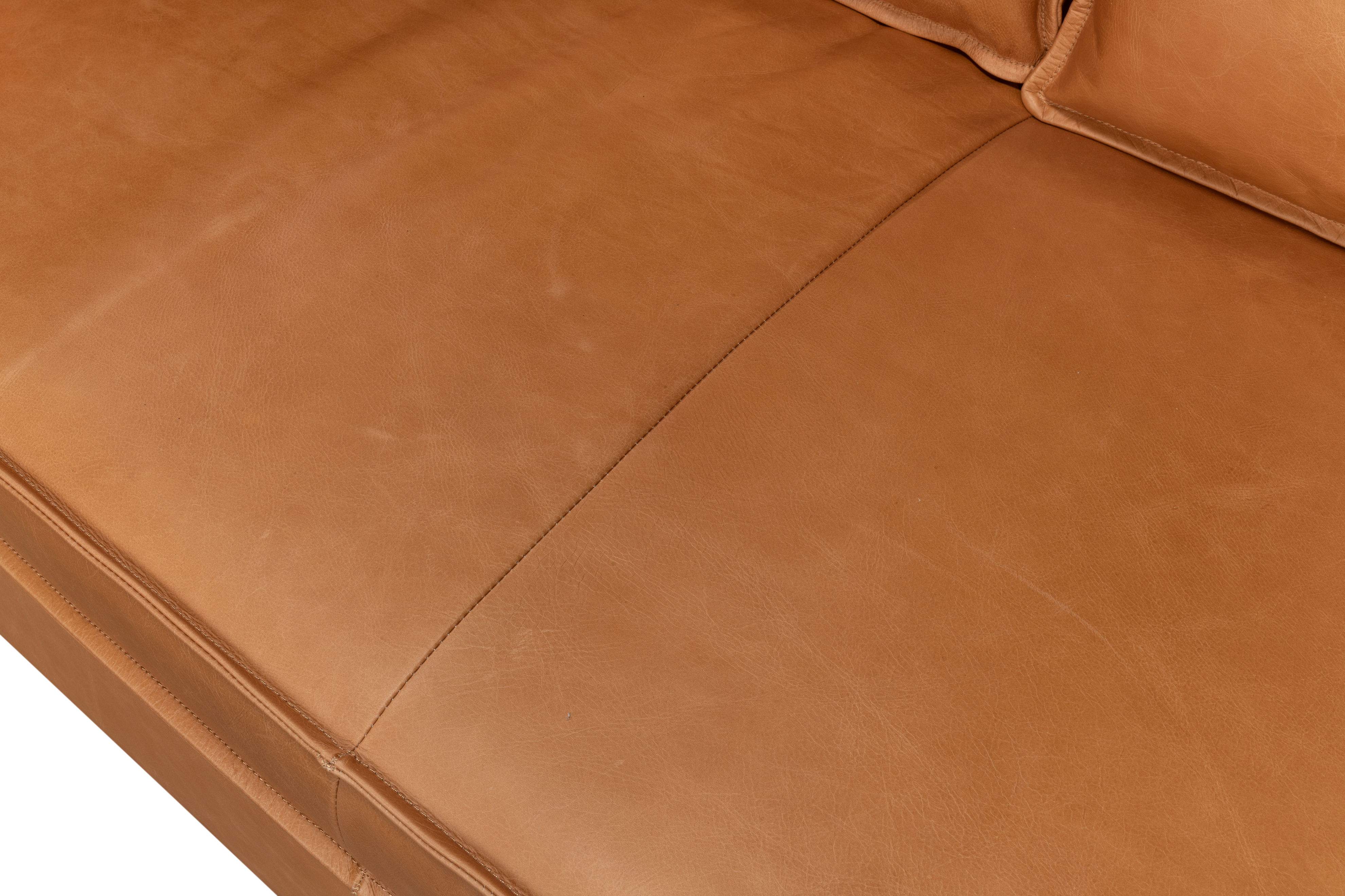 Esprit Leather Sofa large image 
