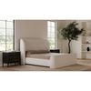 Sophia Queen Storage Bed Cream, by Moe's Home, 76" width x 55" height x 91" depth thumbnail 15