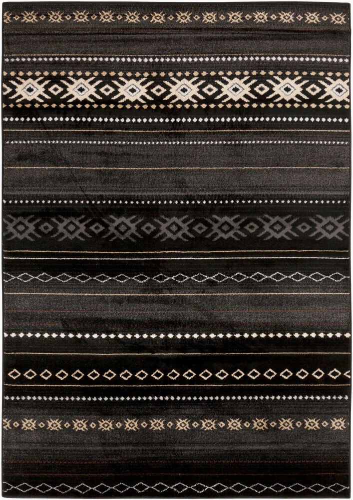 Paramount Machine Woven Rug, by Surya, 7'8.52" length x 5'2.99" width