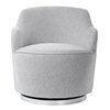 Hobart Casual Swivel Chair, Accent Chair by Uttermost, 28" width x 30" height x 28" depth thumbnail 1