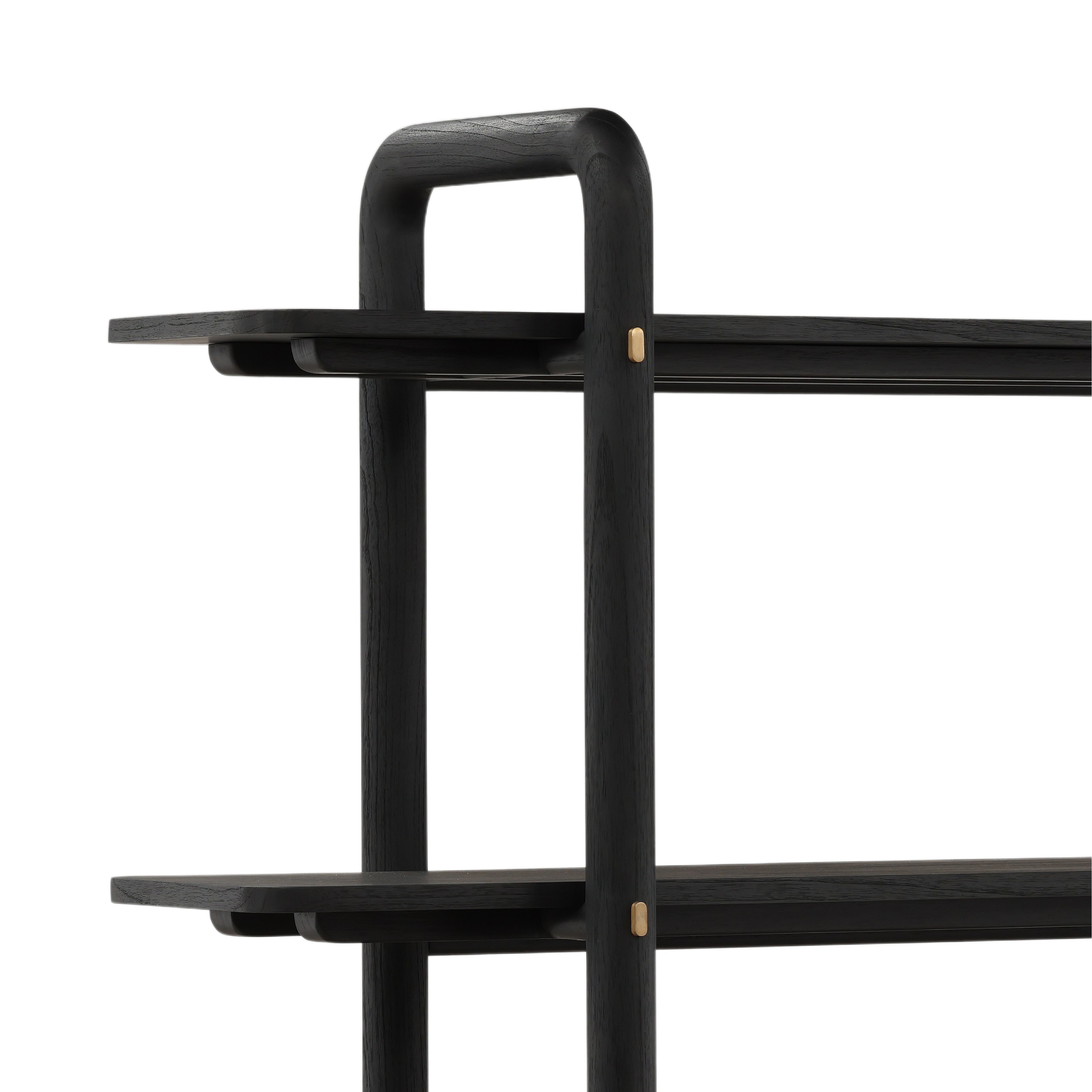 Orwell Bookcase Black large image 