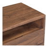 Madagascar Nightstand, by Moe's Home, 26" width x 24.5" height x 18" depth thumbnail 8