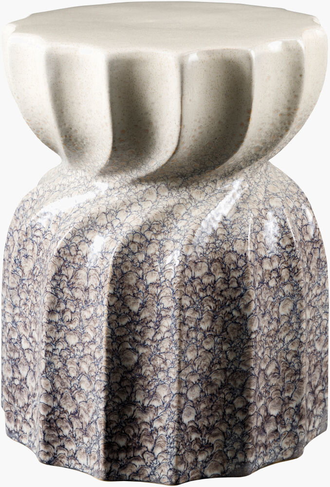 Alexia Garden Stool, Outdoor Furniture by Surya, 1'1" width x 1'6" height