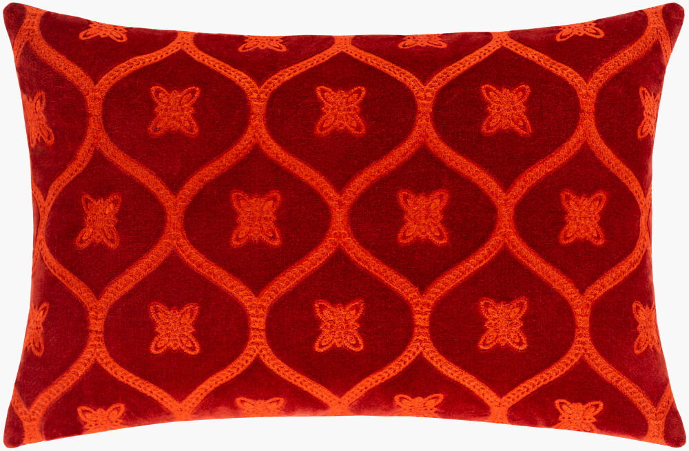 Toulouse Lumbar Pillow Down, Decorative Pillow by Surya, 13" length x 20" width