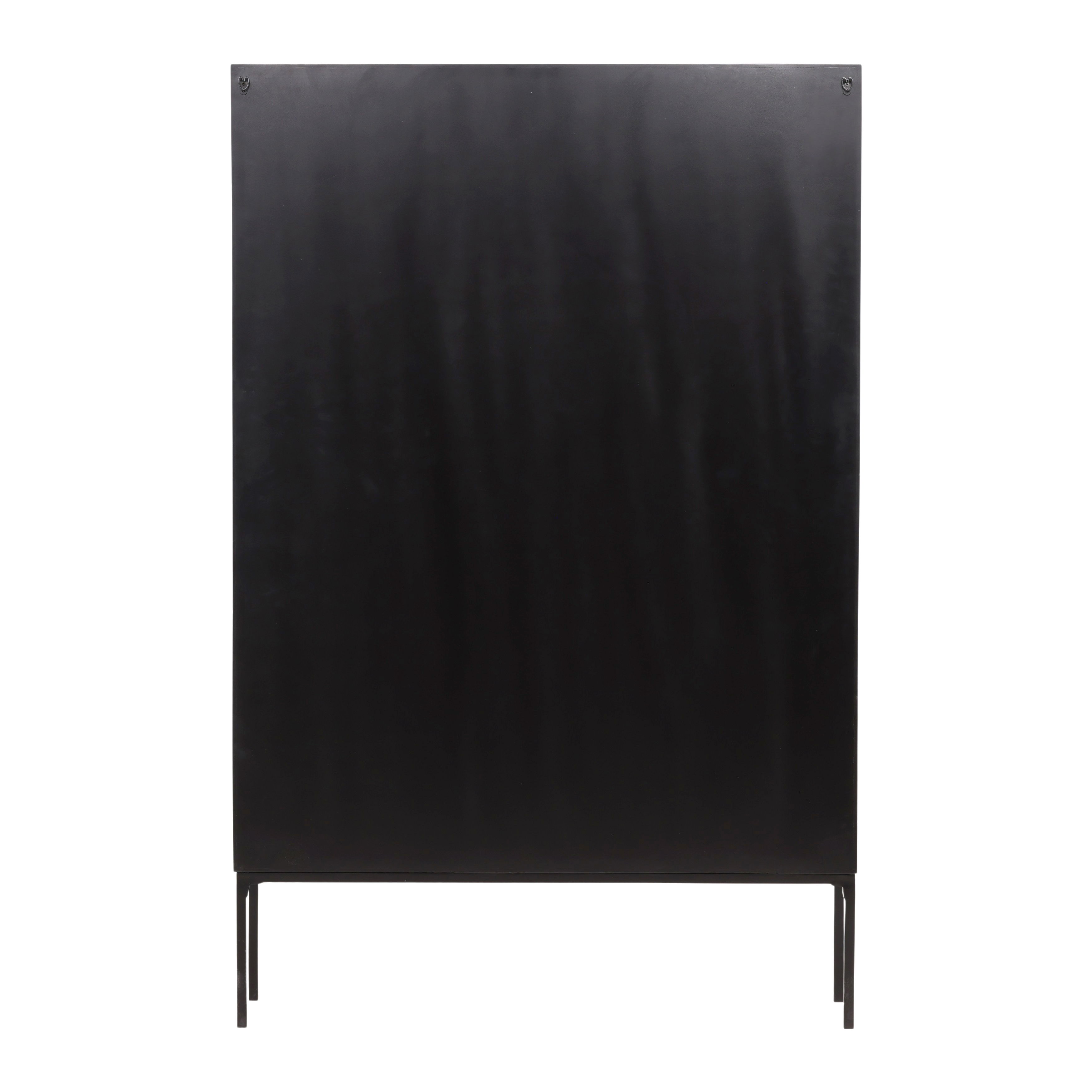 Imara Cabinet Black, Cabinets & Sideboard by Dovetail, 48" width x 74" height x 15" depth View 4