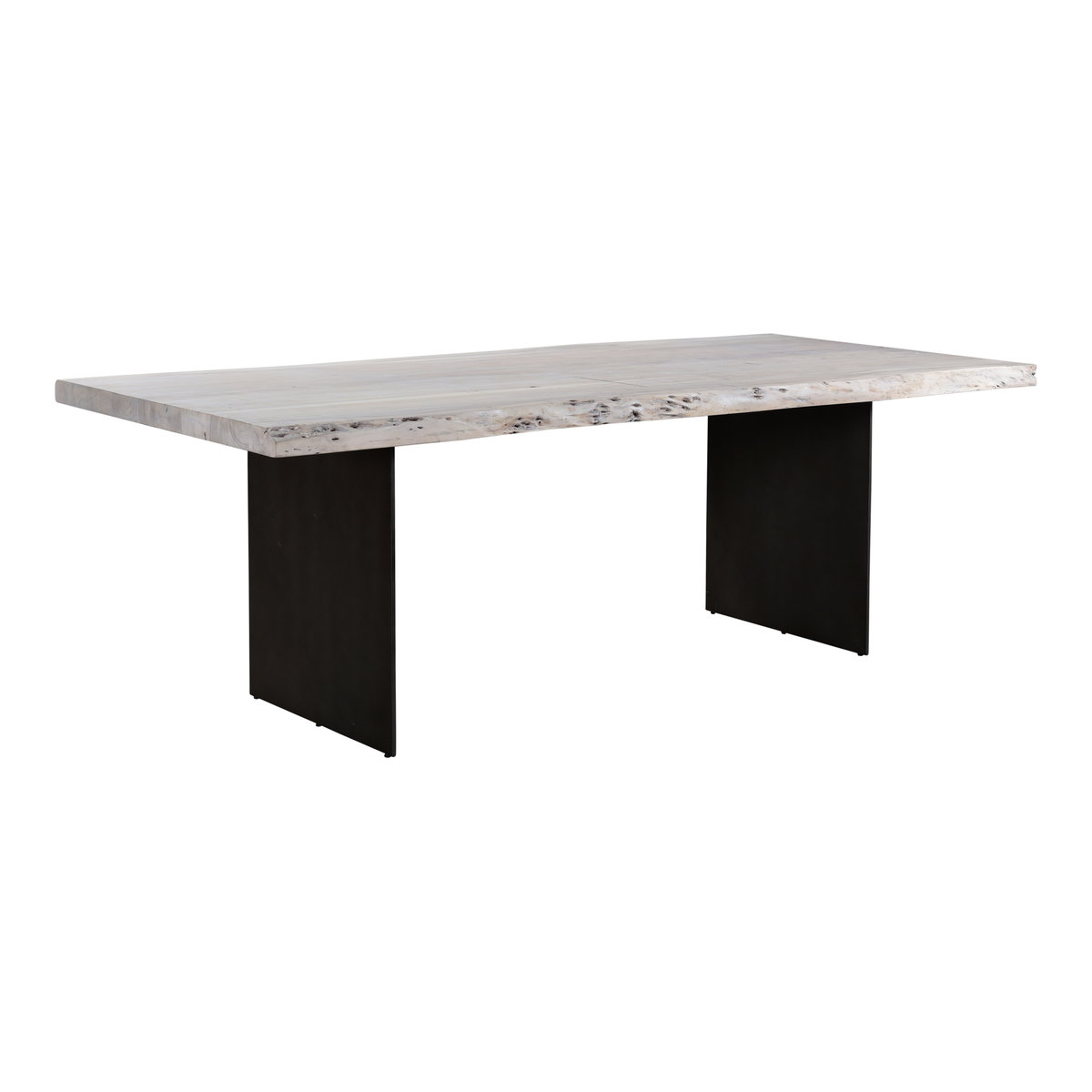 Evans Dining Table White, by Moe's Home, 94" width x 30" height x 38" depth View 2