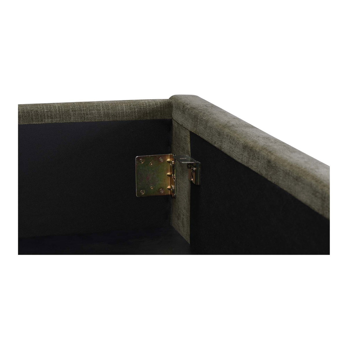 Sebastion Queen Storage Bed Green, by Moe's Home, 5'4.56" width x 3'8.88" height x 7'1.43" depth View 5