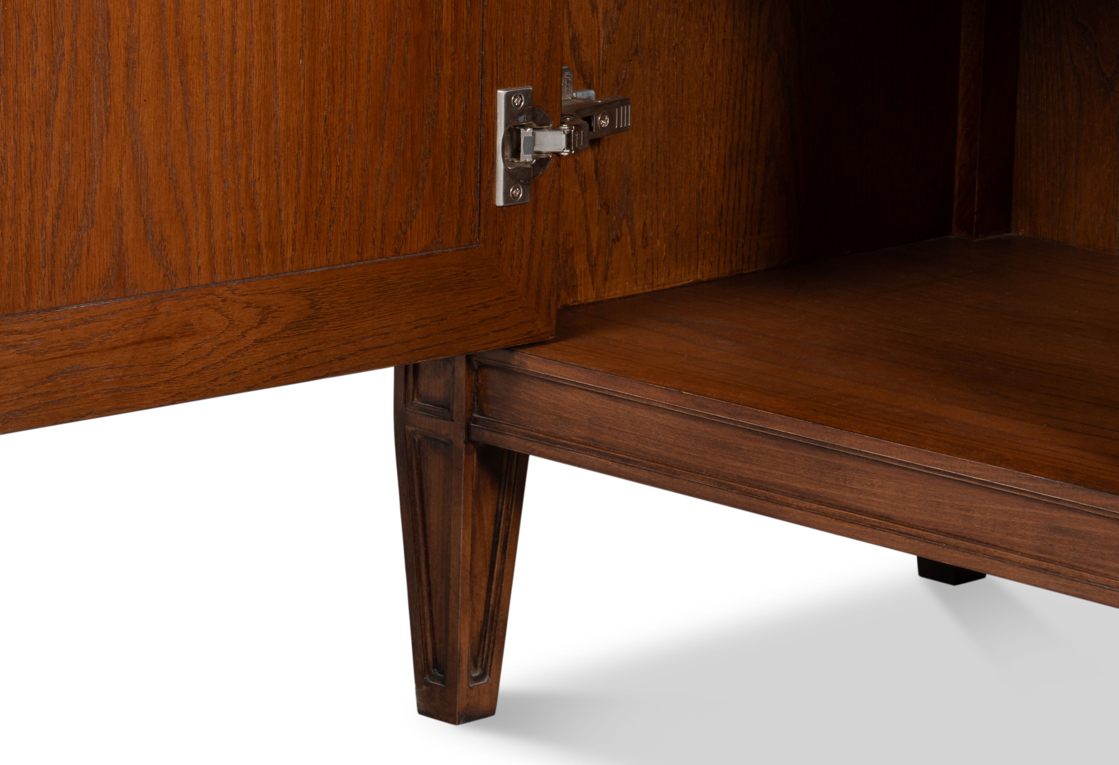 Beaufort Credenza, Cabinets & Sideboard by Sarreid, 80" length x 19" width x 35" height View 7