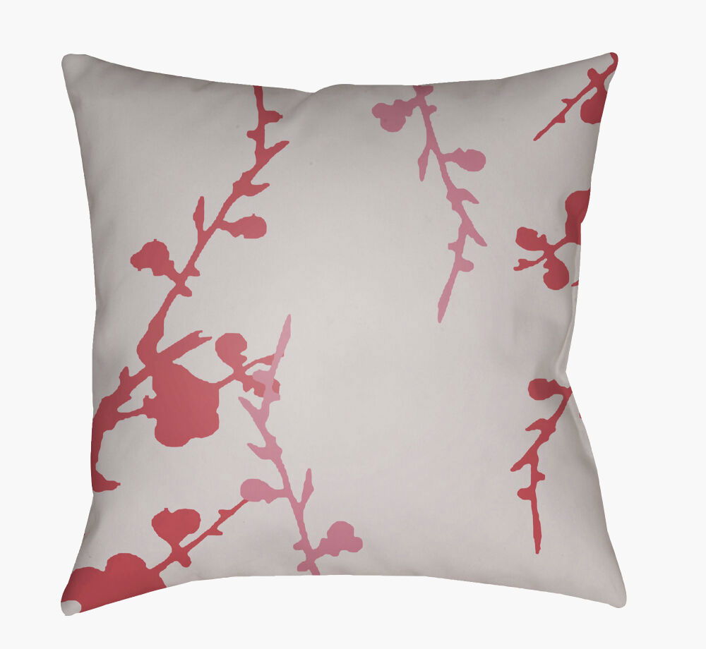 Chinoiserie Floral Accent Pillow large image 