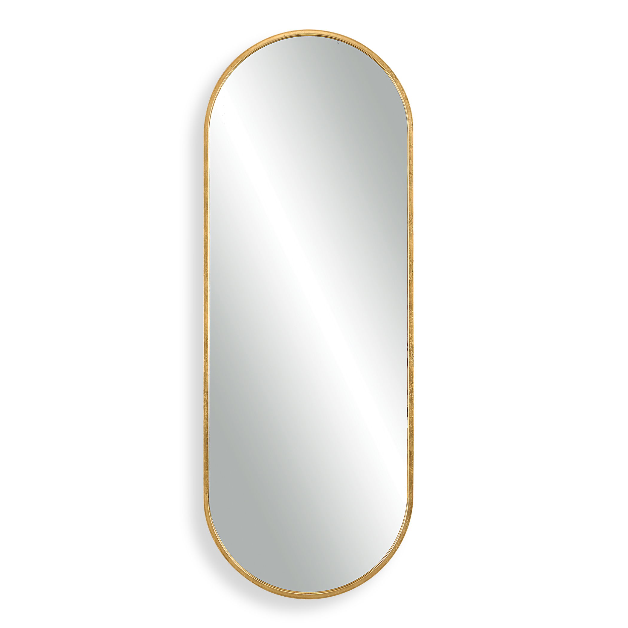 Varina Tall Gold Mirror large image 