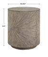 Starshine Wooden Side Table, Side & End Table by Uttermost, 20.5" width x 24.5" height x 20.5" depth thumbnail 3