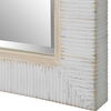 Cape Whitewashed Rattan Mirror thumbnail 5