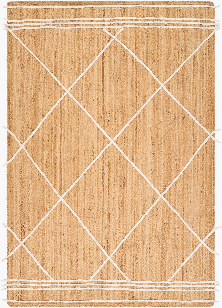 Luci Handmade Rug, by Surya, 1'6" length x 1'6" width