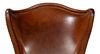 *Drake Distilled Leather Chair, Seating by Sarreid, 29" length x 38" width x 47" height thumbnail 8