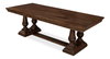 Joshua Pedestal Dining Table, by Sarreid, 3'6" length x 8' width x 2'7" height thumbnail 10
