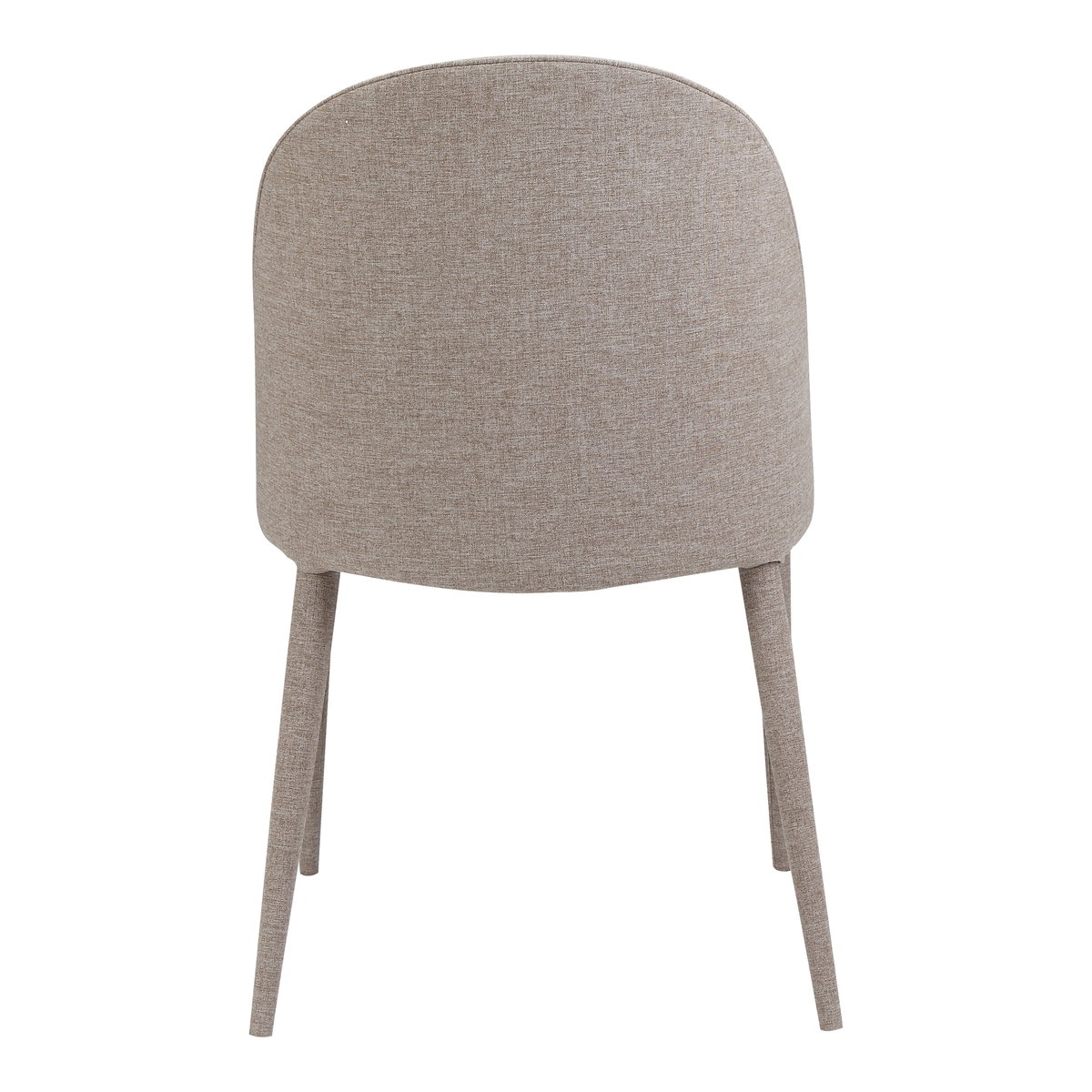 Burton Dining Chair Light Grey - Set Of Two, by Moe's Home, 19" width x 33" height x 22" depth View 7