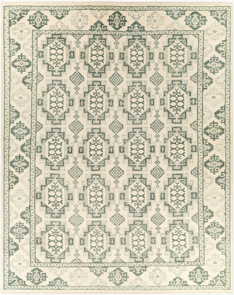 Palais Handmade Rug, by Surya, 1'6" length x 1'6" width
