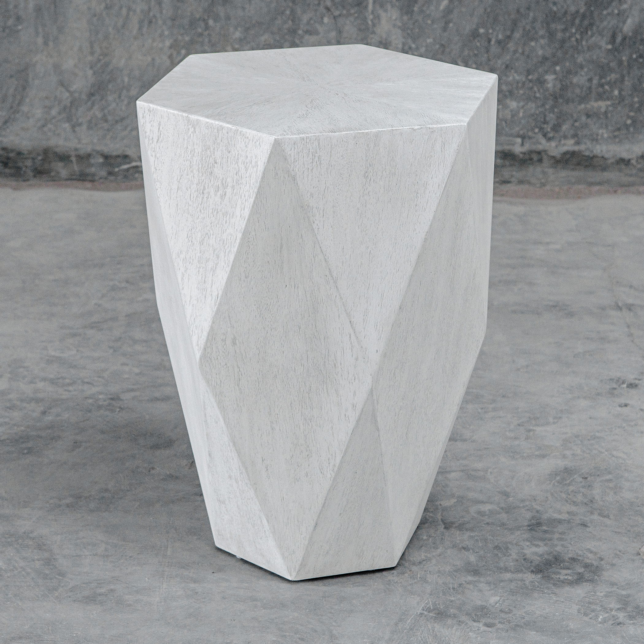 Volker White Side Table large image 