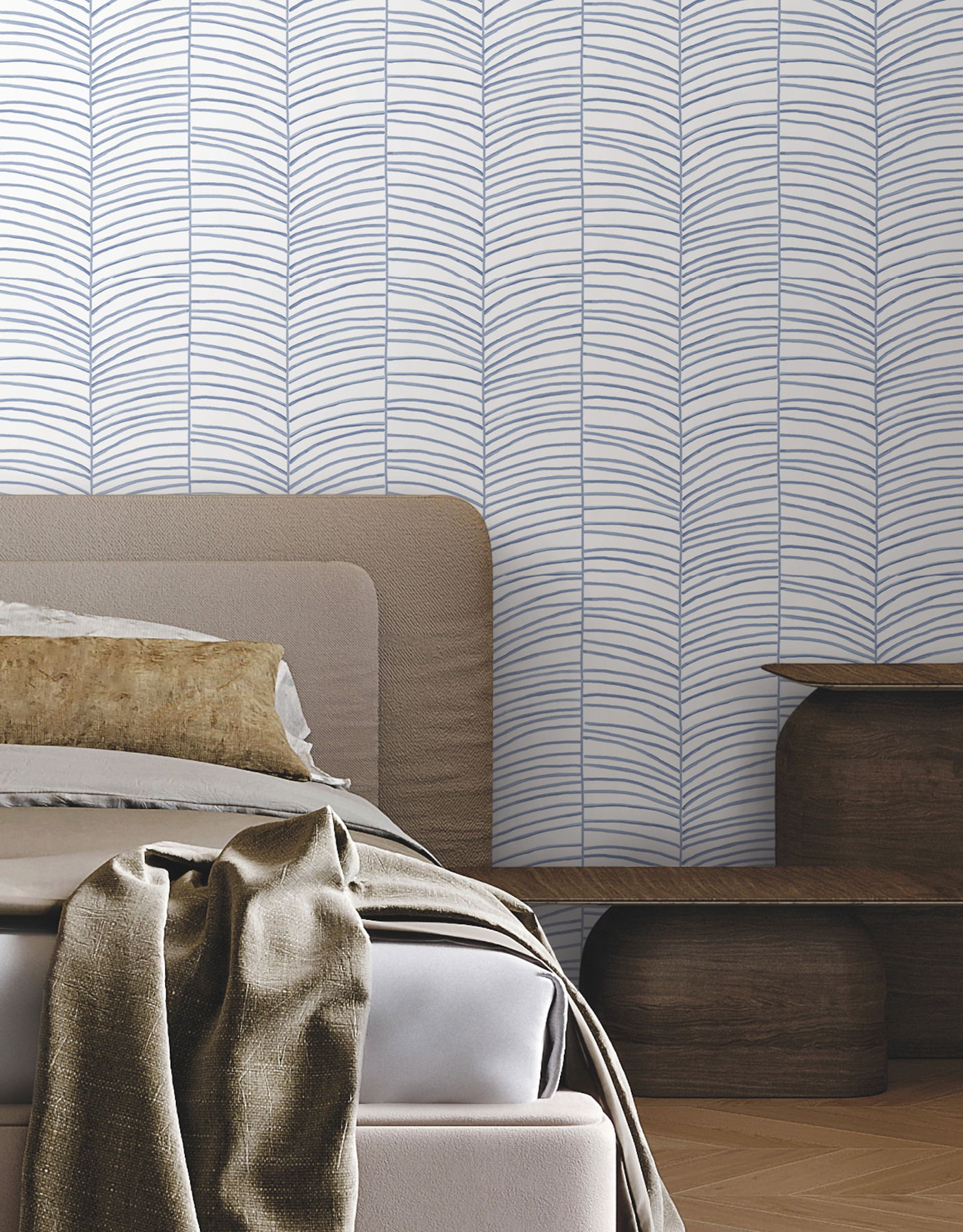 Cascade Palm Chevron Sea Wallpaper Cascade Palm Chevron Sea Wallpaper large image